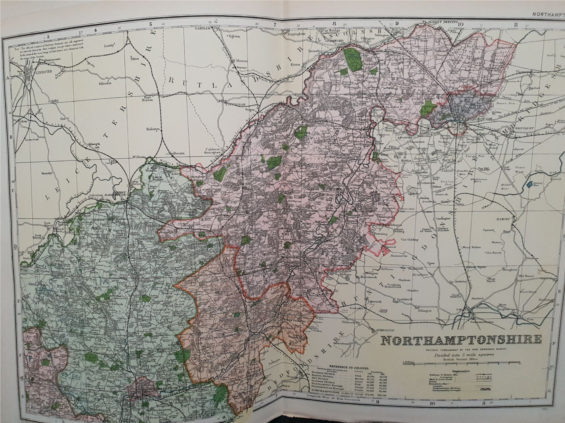 Antiques 1899 Book Atlas Of The British Isles G W Bacon & Co. - Image 9 of 15