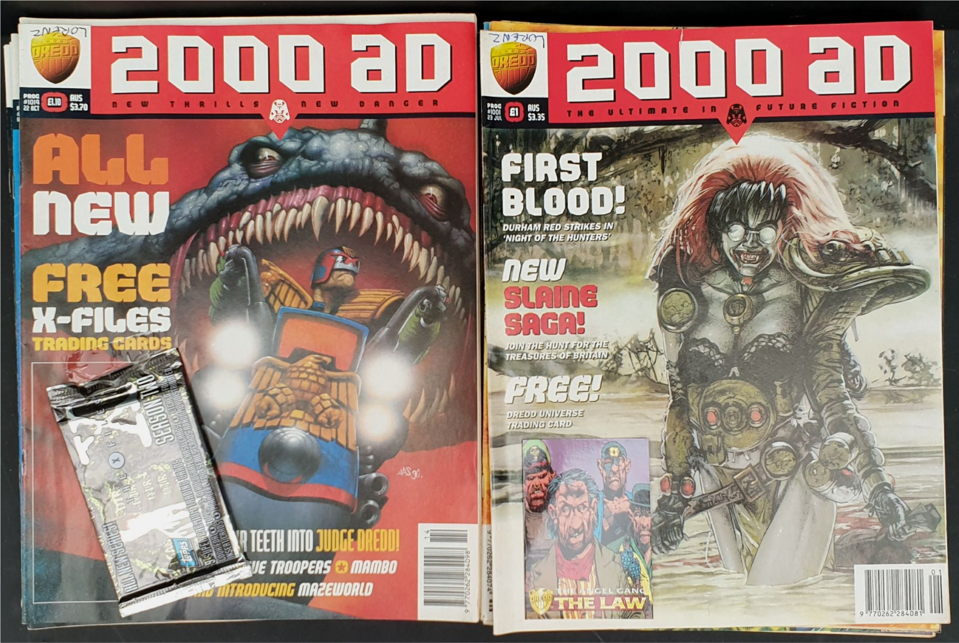 Vintage Parcel of 25 Collectable Comics 2000 AD Judge Dredd - Image 3 of 3