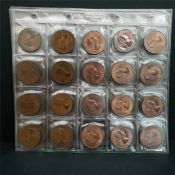 Collectable Coins Pre Decimal 156 British Pennies & Half Pennies Victoria to Elizabeth II