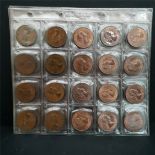 Collectable Coins Pre Decimal 156 British Pennies & Half Pennies Victoria to Elizabeth II