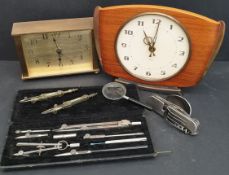 Vintage Clocks & Anker Draughtsman's Equipment