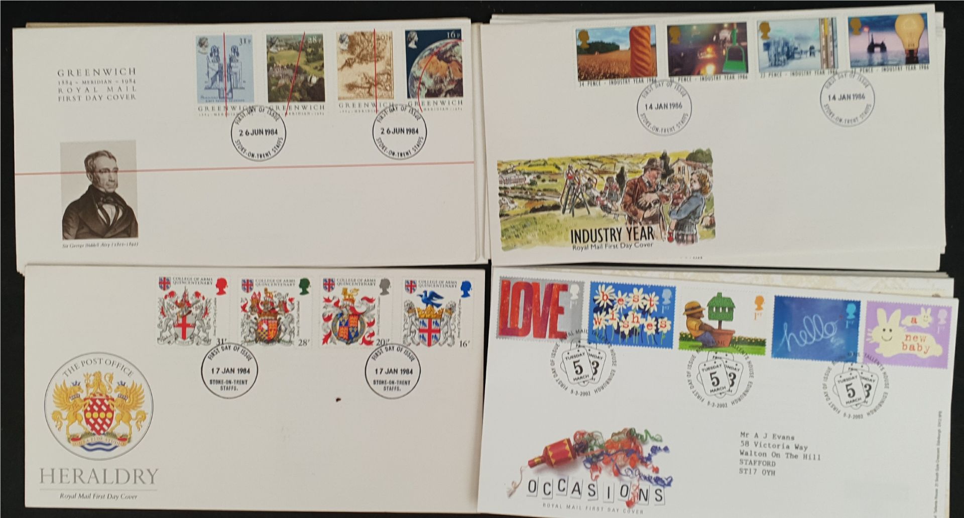 17 x Collectable Vintage First Day Covers