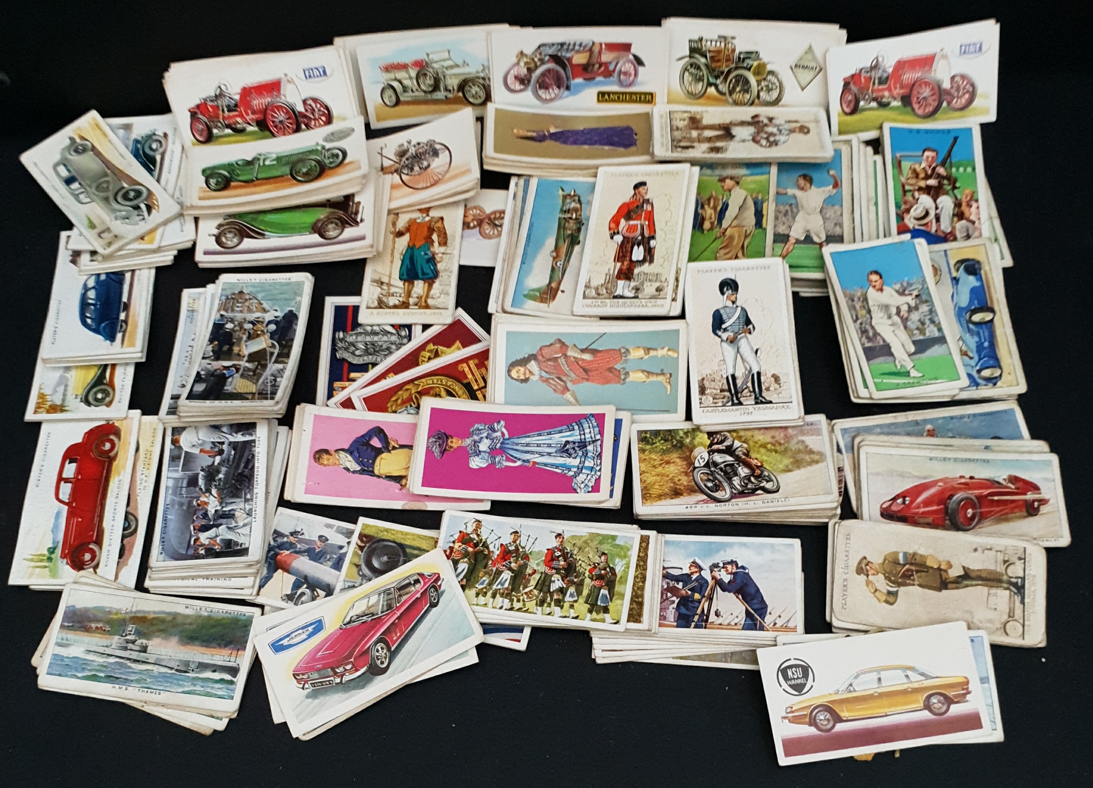 Collection Cigarette Cards At Least 200 Cards