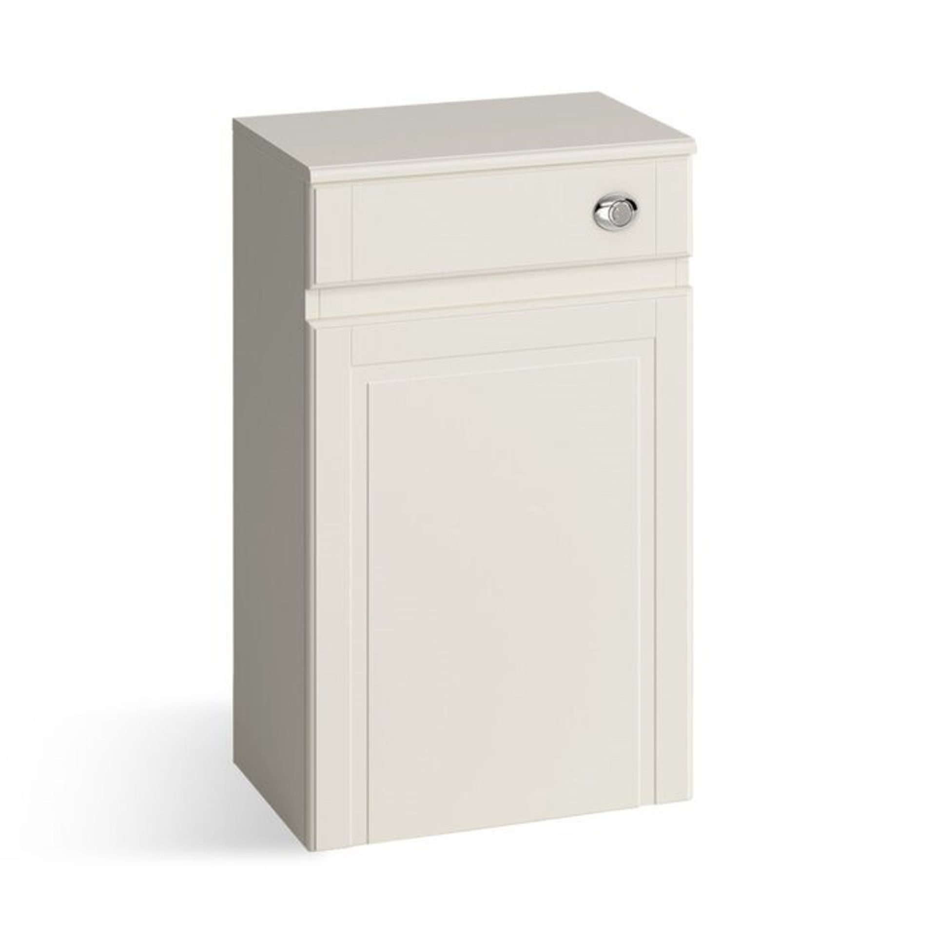 (XL68) 500mm Cambridge Clotted Cream Back to Wall Toilet Unit.RRP £209.99.Our discreet unit cl... - Image 3 of 3