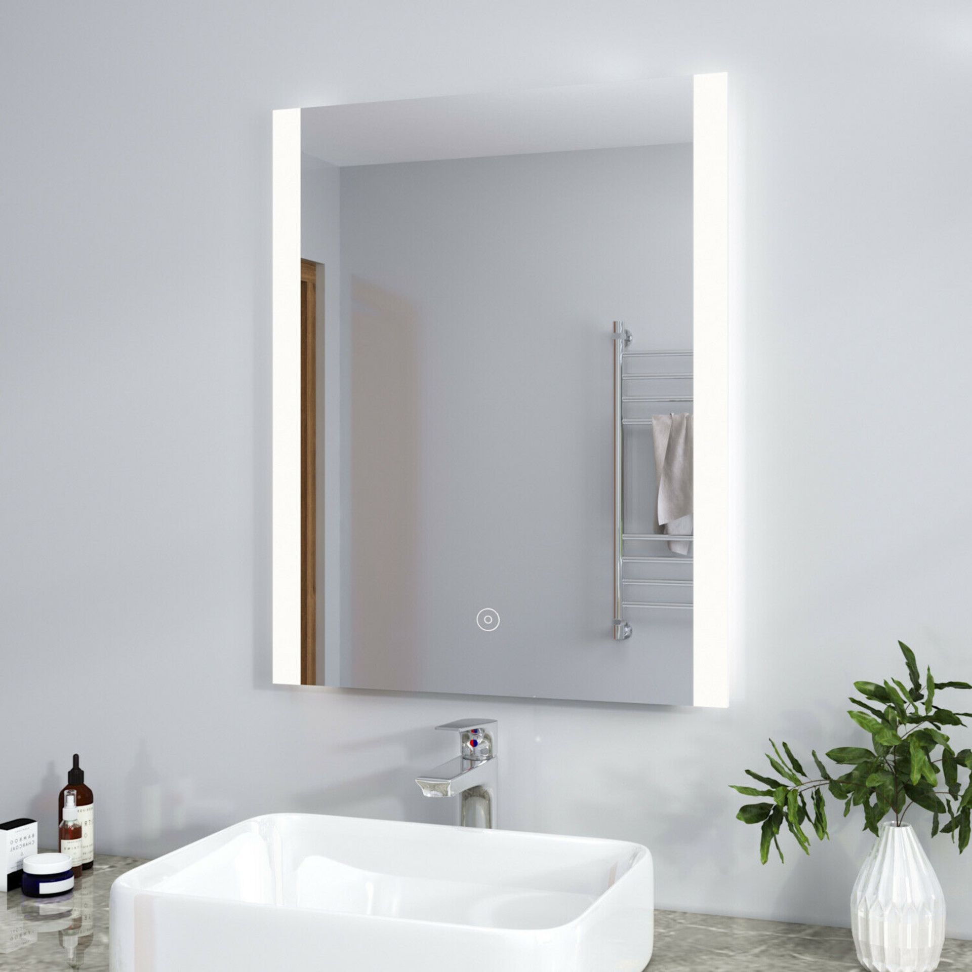 (KN35) 600x800mm Cosmic LED Illuminated Bathroom Mirror. We love this mirror as it provides a w... - Image 4 of 4