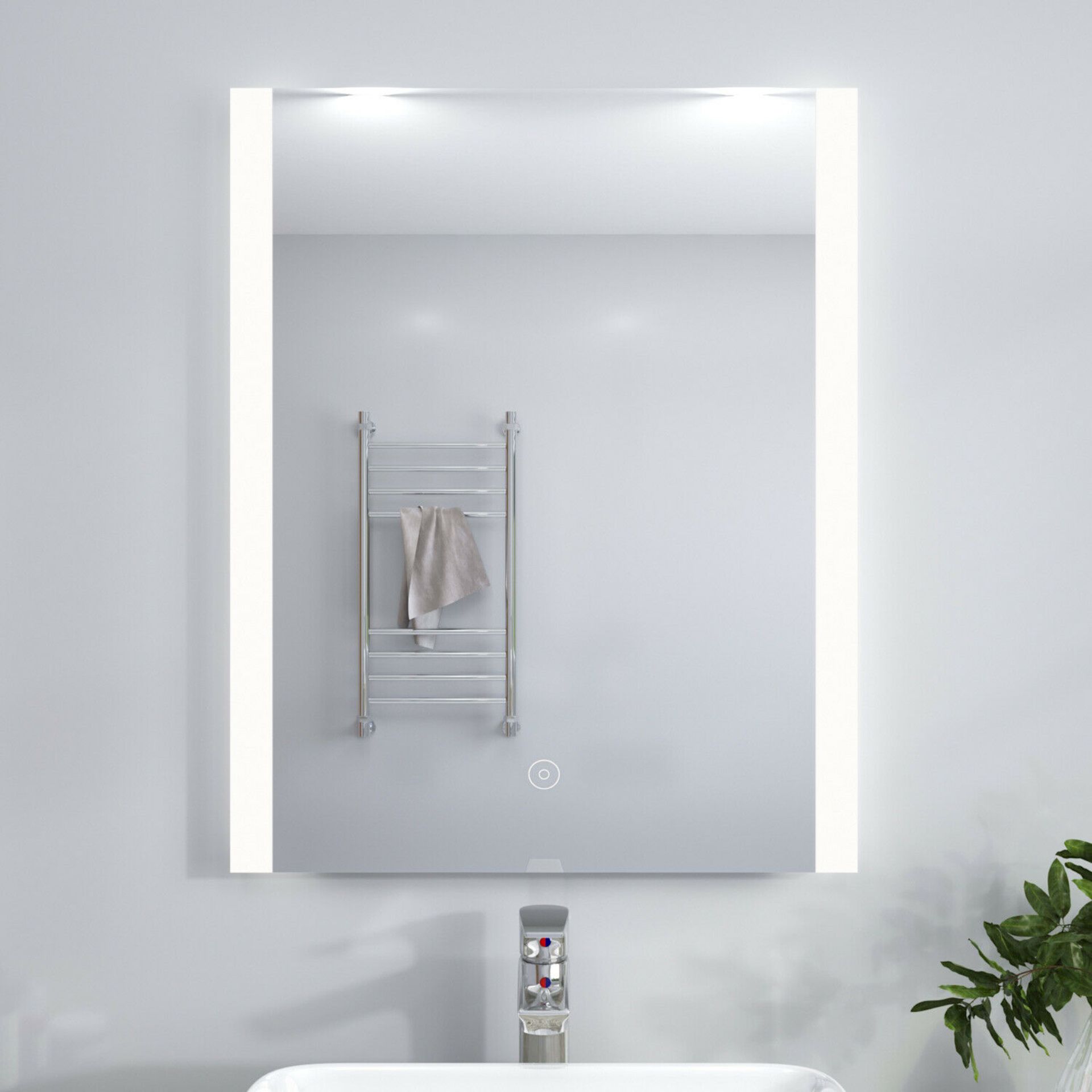 (KN35) 600x800mm Cosmic LED Illuminated Bathroom Mirror. We love this mirror as it provides a w... - Image 2 of 4