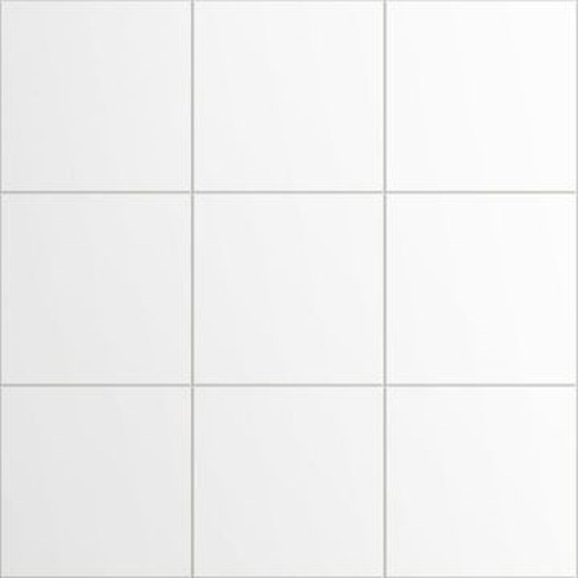 6m2 150x150mm White Square Porcelain Wall Tiles. White tiles are an essential product that is ... - Image 3 of 4
