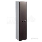 (WS99) Twyford 1730mm Galerie Plan Wenge Tall Furniture Unit. RRP £666.99.Wenge gloss finish W...