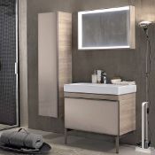(XL33) Citterio Natural Beige illuminated Mirror Element. RRP £820.99. If youre looking for a ...(