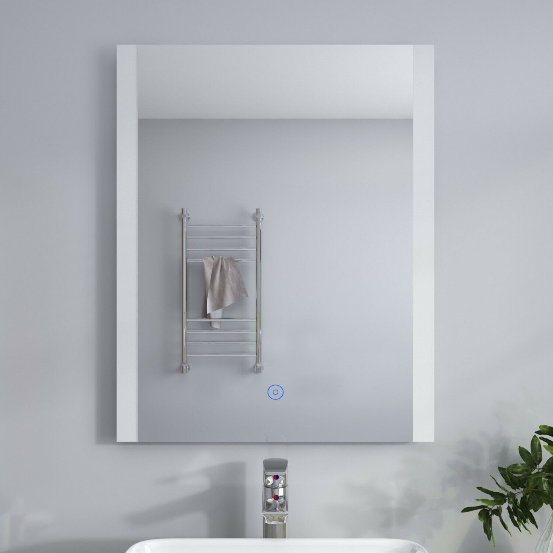 (KN82) 600x800mm Cosmic LED Illuminated Bathroom Mirror. We love this mirror as it provides a w... - Image 3 of 3