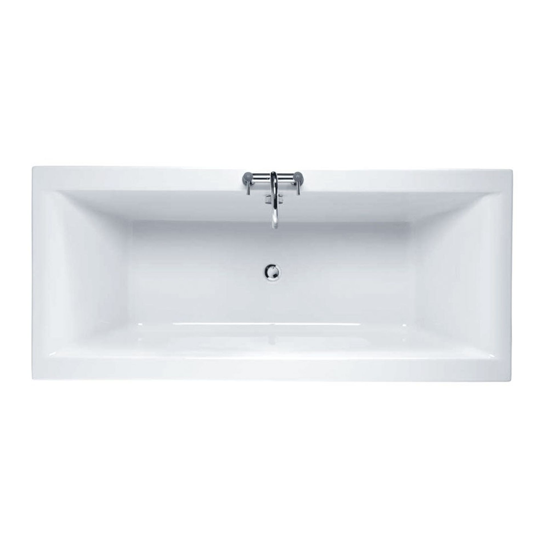 Twyford INDULGENCE 1700x750mm Rectangular Bath. White. RRP £938.99.Comes complete with side ... - Image 2 of 2