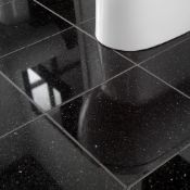5.64m2 Granite Square Wall and Floor Tiles. 305x305mm per tile. Granite’s mineral content is ...