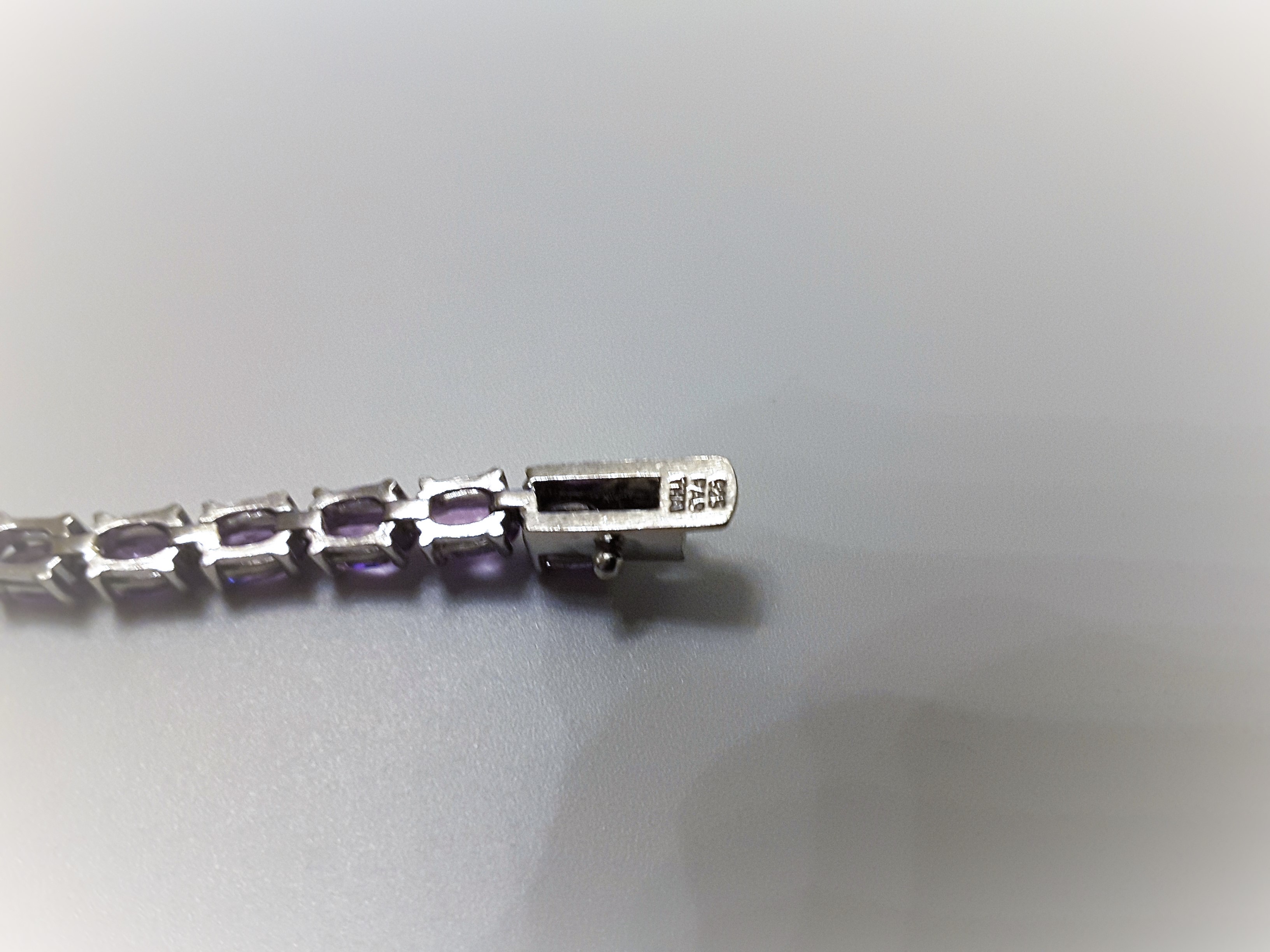 Amethyst Tennis Bracelet - Image 3 of 4