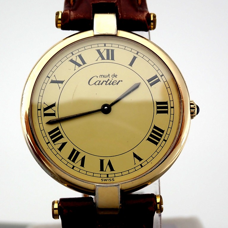 Cartier Vermeil Gold Plated