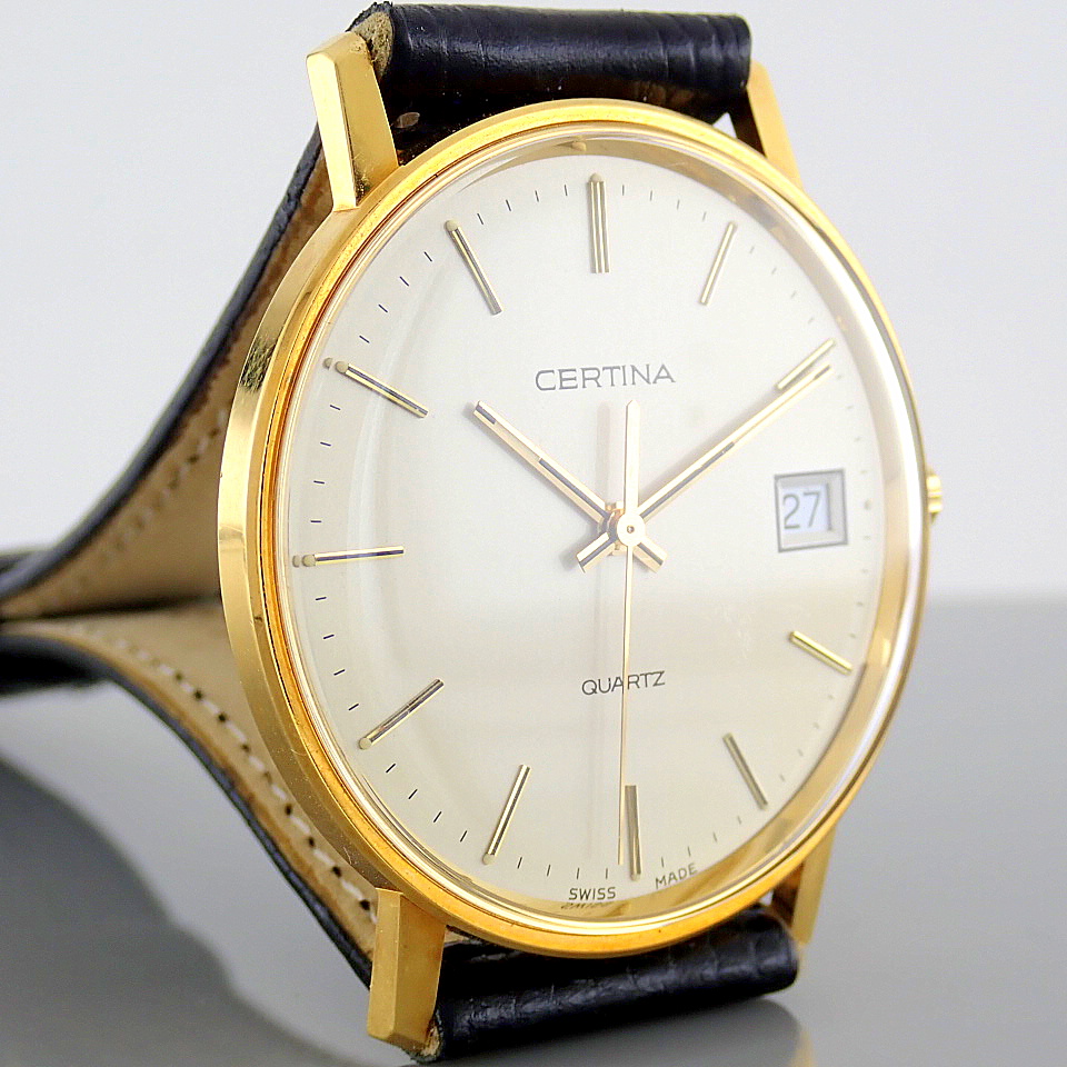 Certina Classic 18K Solid Gold - Image 3 of 9
