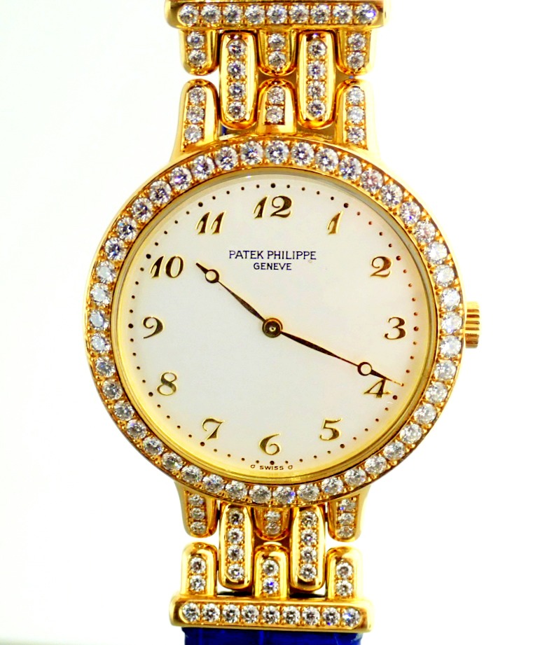 Patek Philippe 18K Calatrava Diamond