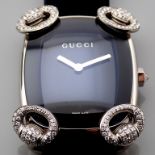 Gucci Horsebit Diamond 117.5