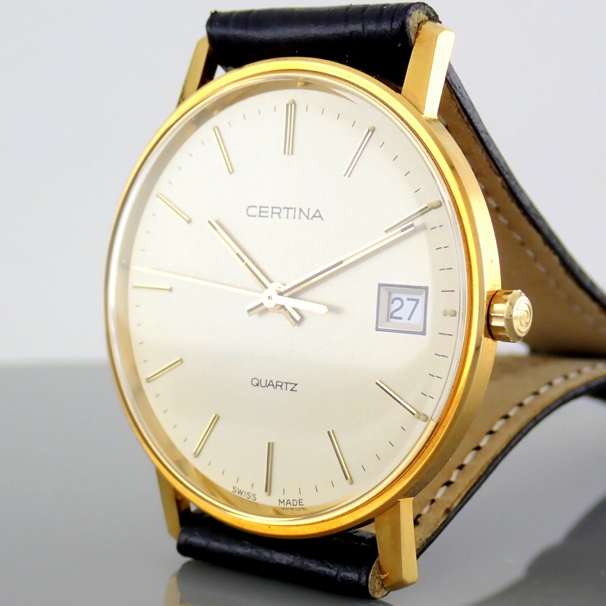 Certina Classic 18K Solid Gold - Image 4 of 9