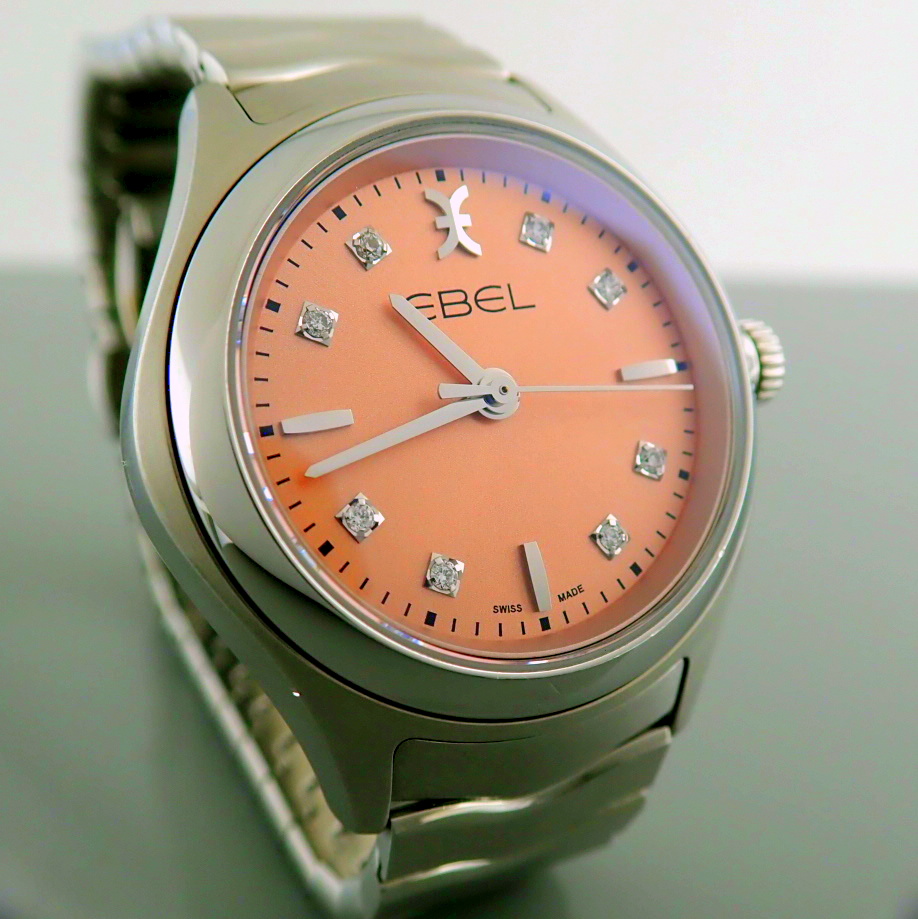 Ebel Wave Diamond Salmon Dial, 03.1.14.1032 - Image 2 of 9