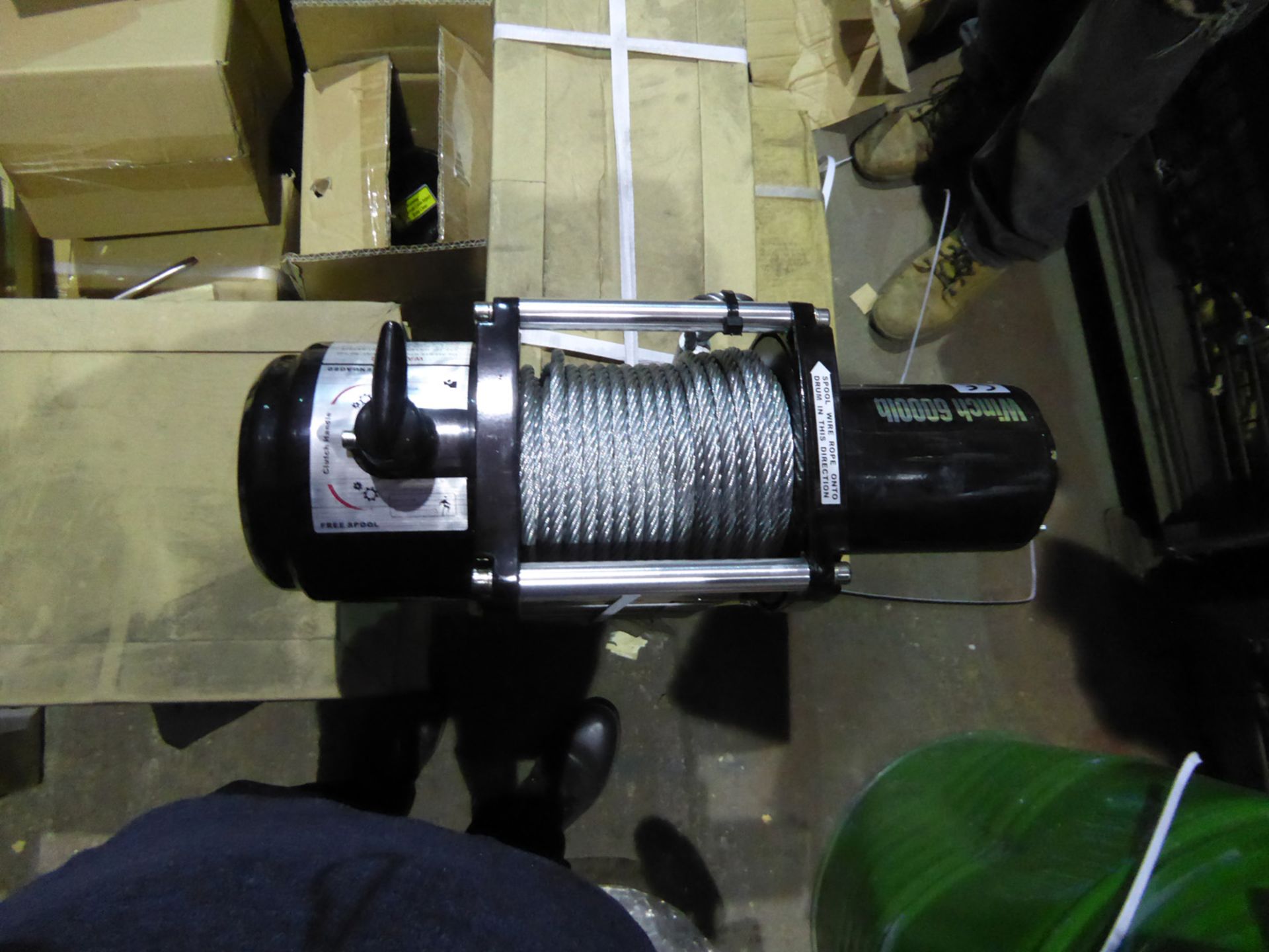 12V 2000Lbs Electric Winch (Not For Lifting) (Ewatv2000) - Image 2 of 2