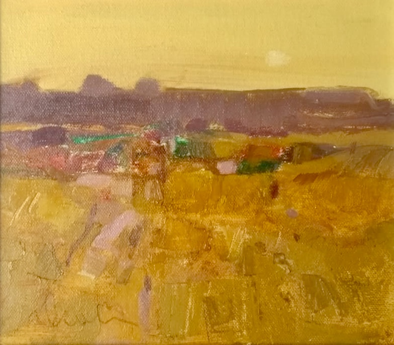 George Devlin. ‘Evening’. Signed Oil Painting