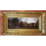 Original Signed Oil Painting. John Lochhead, 1866-1921 - Norfolk Village