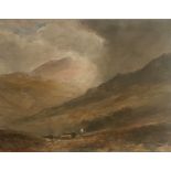 Original Signed Watercolour. Cattle Glen Nevis - Edward Tucker Jnr (Arden) 1847-1910