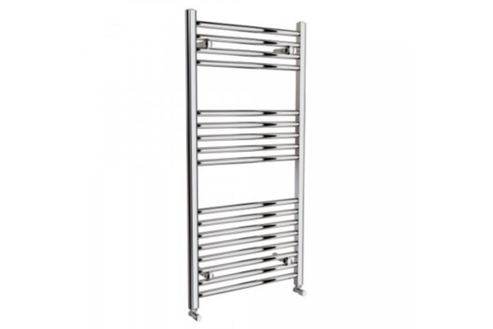 PALLET TO CONTAIN 18 x BRAND NEW BOXED 1200x600mm - 20mm Tubes - Chrome Heated Straight Rail La... - Image 3 of 4