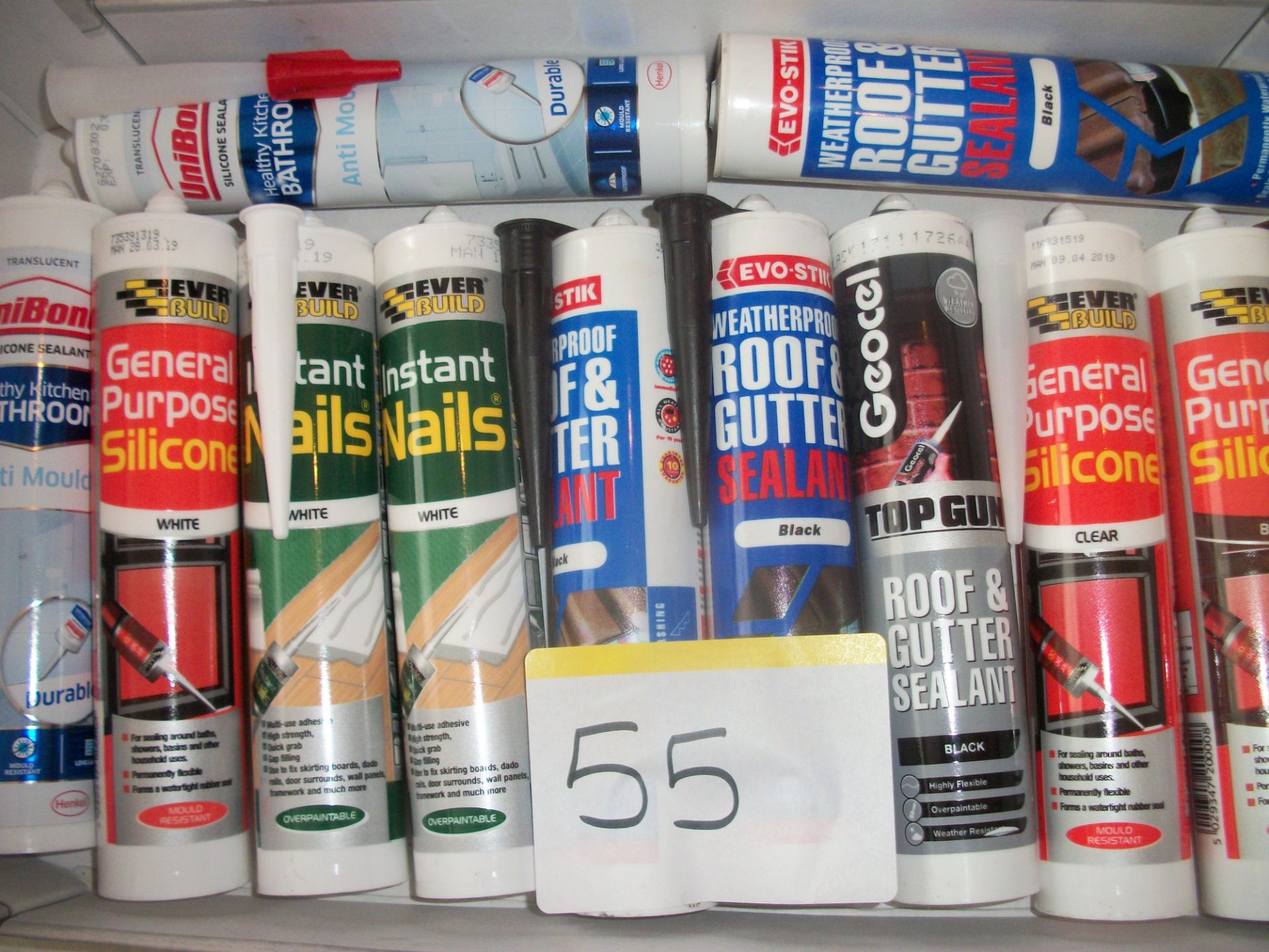 Excellent Lot of Various Sealants