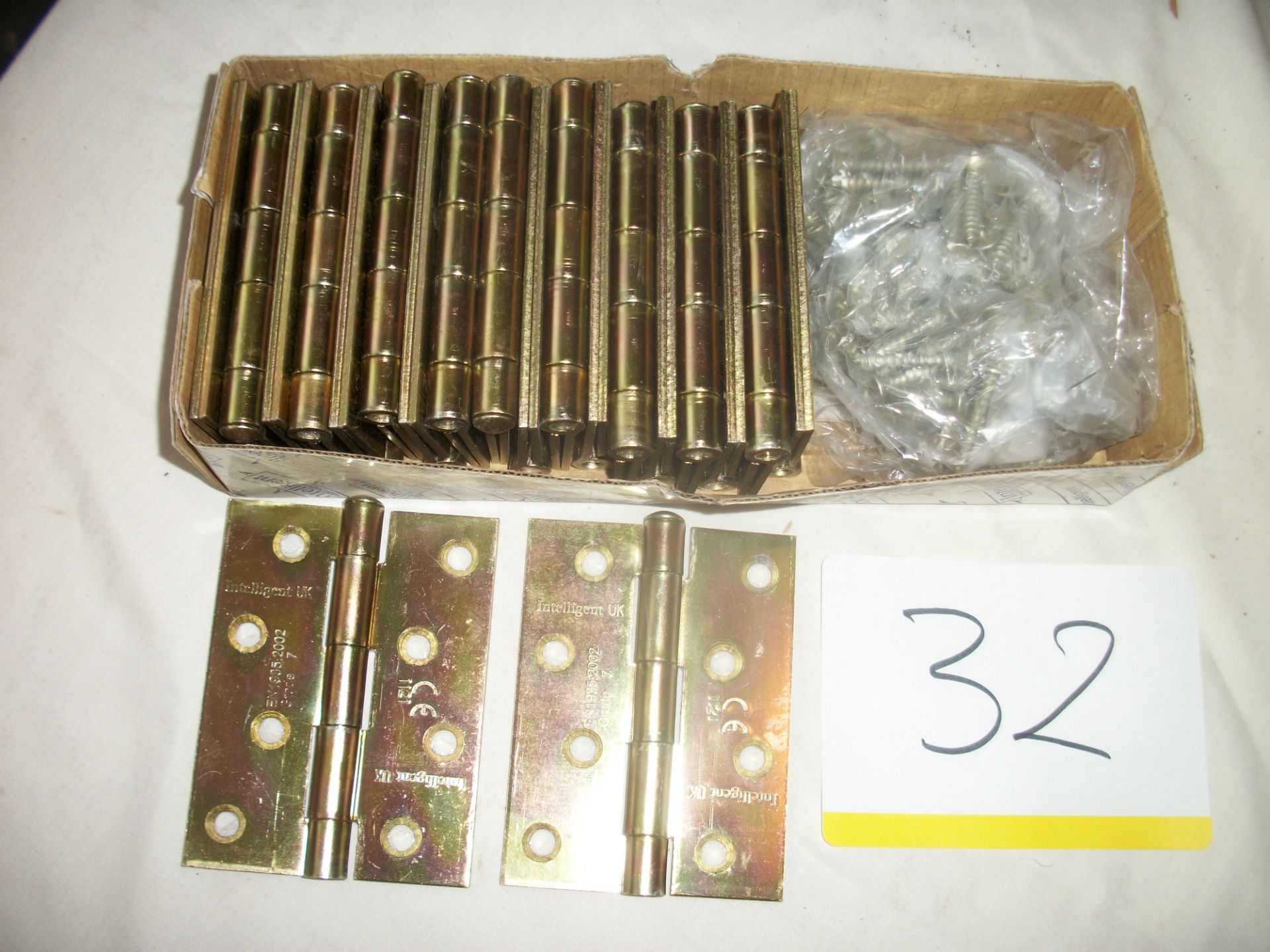 20 x Top Quality 4" Hinges including Screws