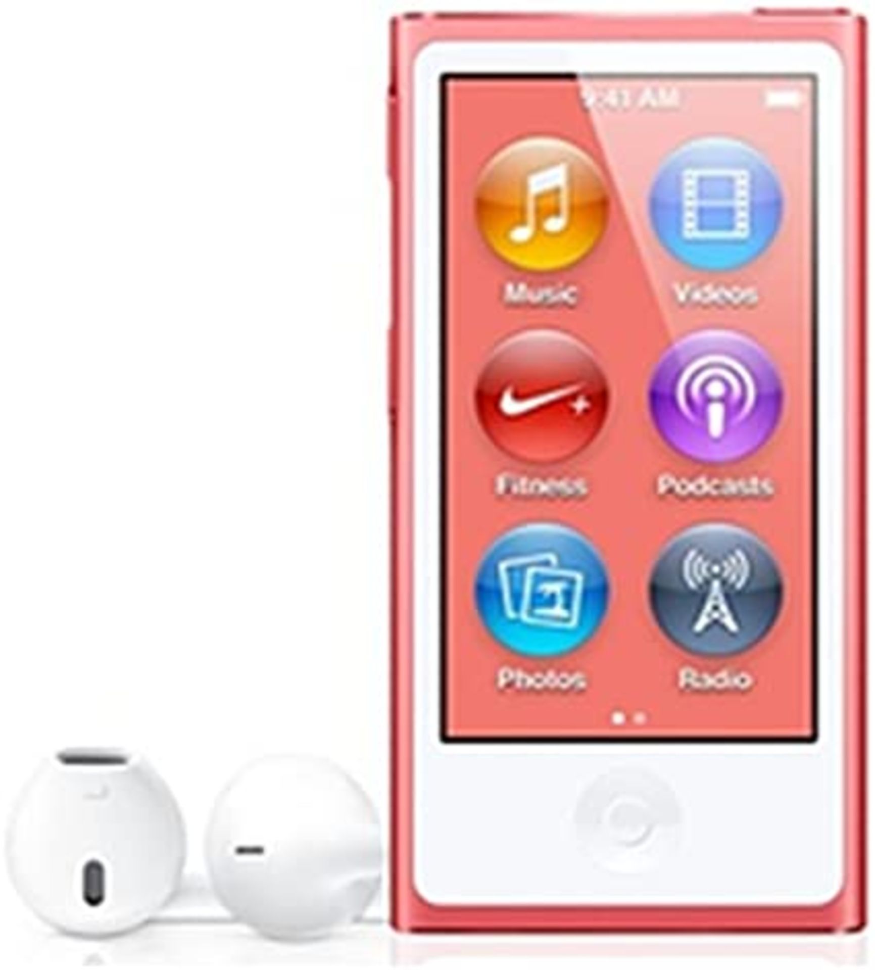 (80) 1 x Grade B - Apple 7th Generation Ipod Nano 16GB Pink - Image 2 of 2