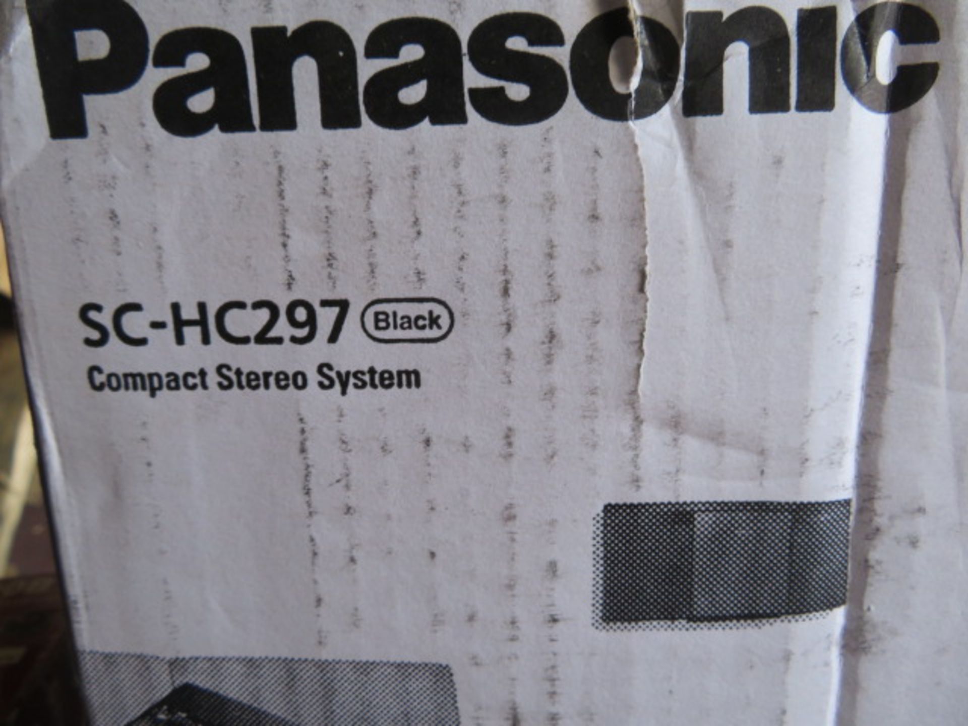 (36) 1 x Grade B - Panasonic SC-HC297EB-K Slim Stylish Compact Wireless Micro System with DAB+.... - Image 2 of 2