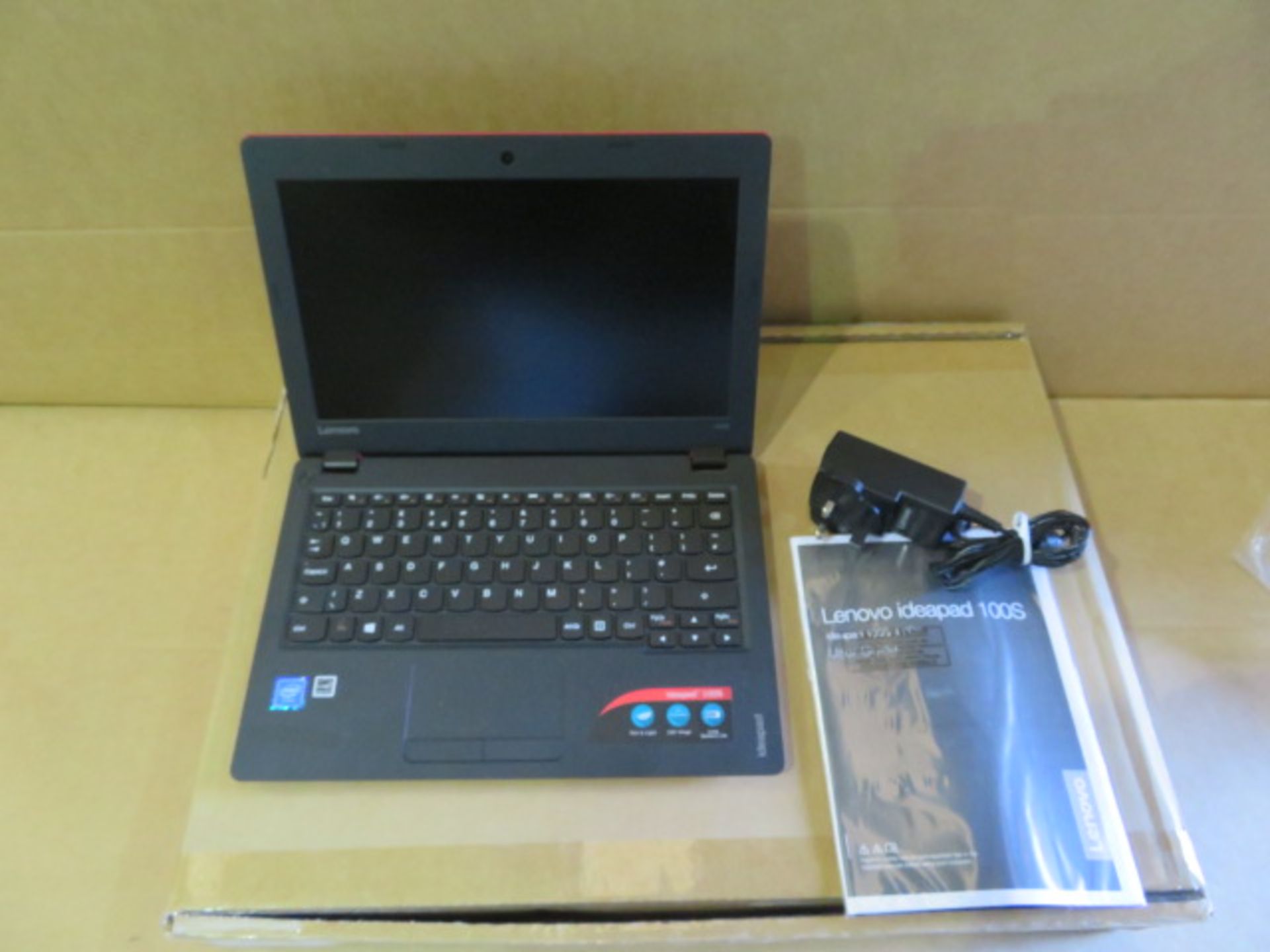 (23) 1 x Grade B - Lenovo Ideapad 110 RED 11.6" Laptop Intel Celeron N3060, 2GB RAM, 32GB - Image 3 of 4