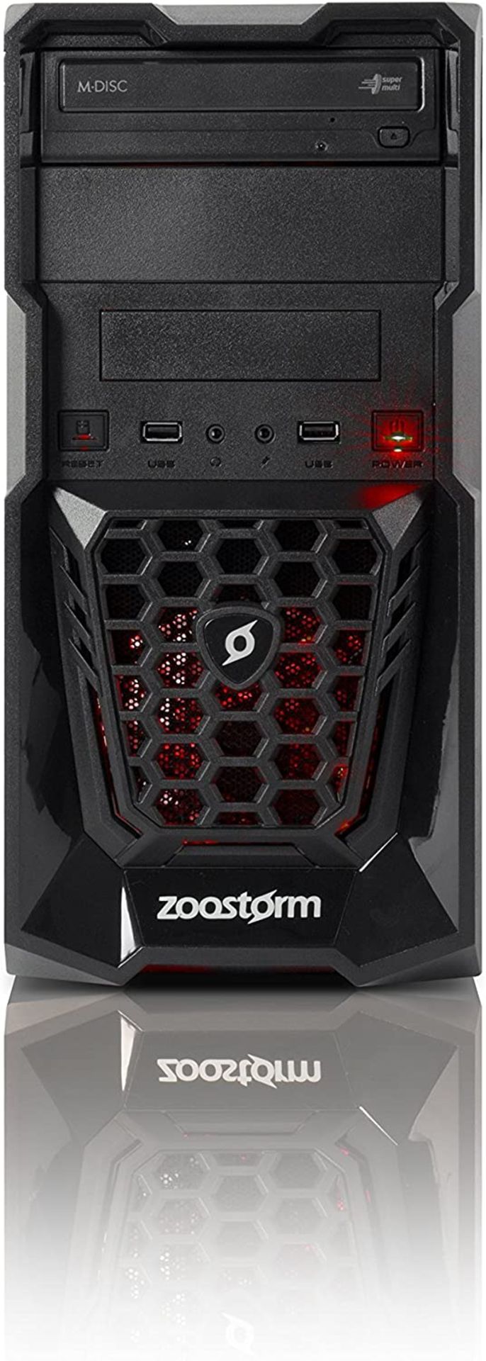 (69) 1 x Grade B - Zoostorm Quest Desktop PC - (Black) (AMD A8 7650K, 8 GB RAM, 1 TB HDD, Radeo... - Image 2 of 5