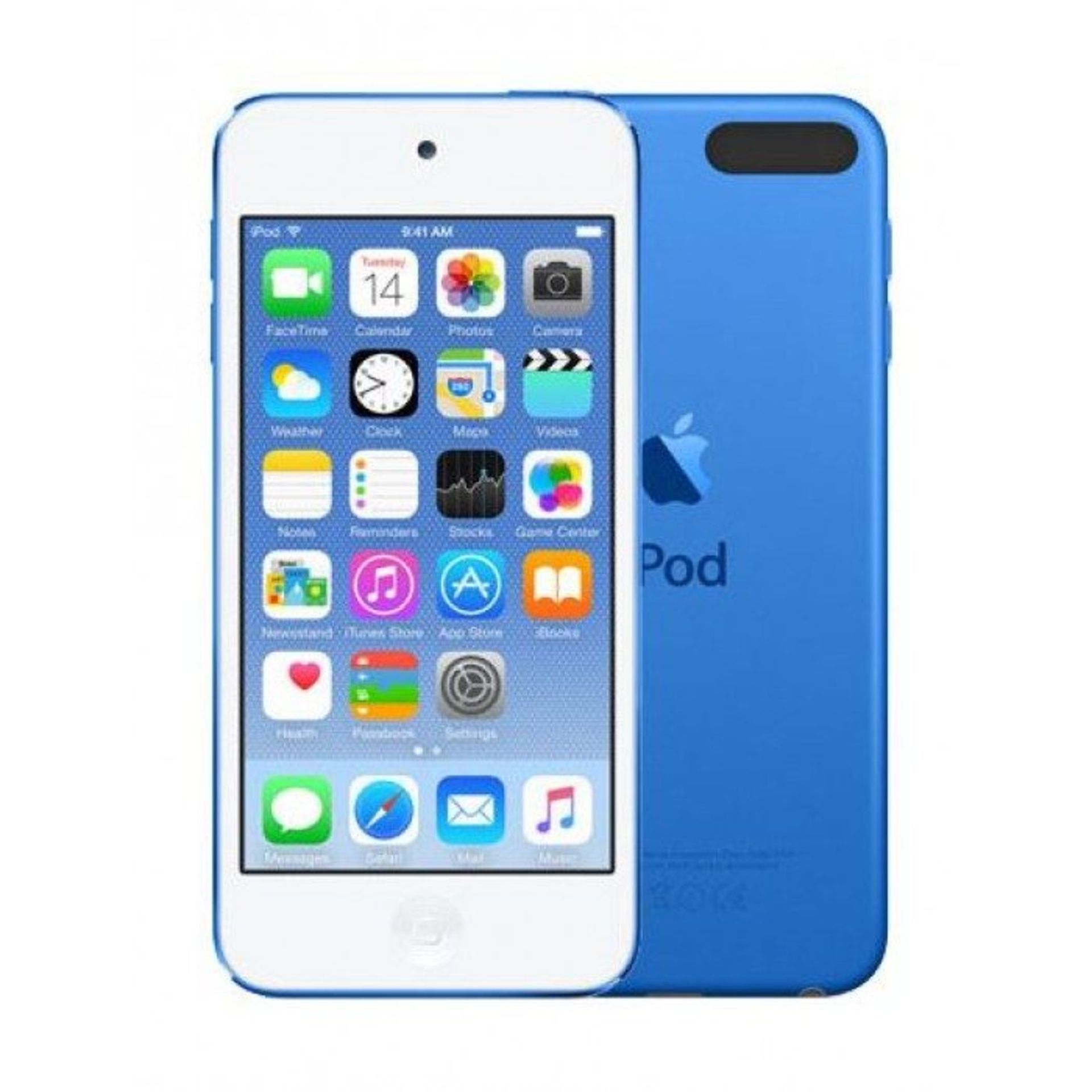 (76) 1 x Grade B - Apple iPod Touch 32GB - Blue - Image 2 of 2