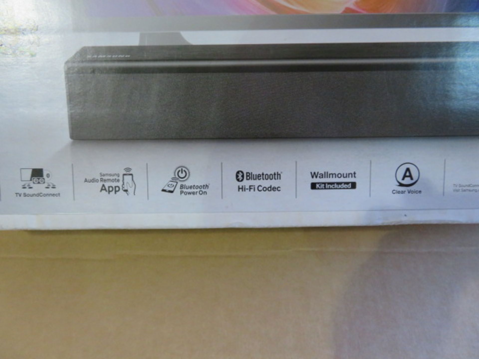 (18) 1 x Grade B - Samsung HW-J250 80 W 2.2 Channel Soundbar with Bluetooth and Built-In Subwoo... - Image 3 of 4