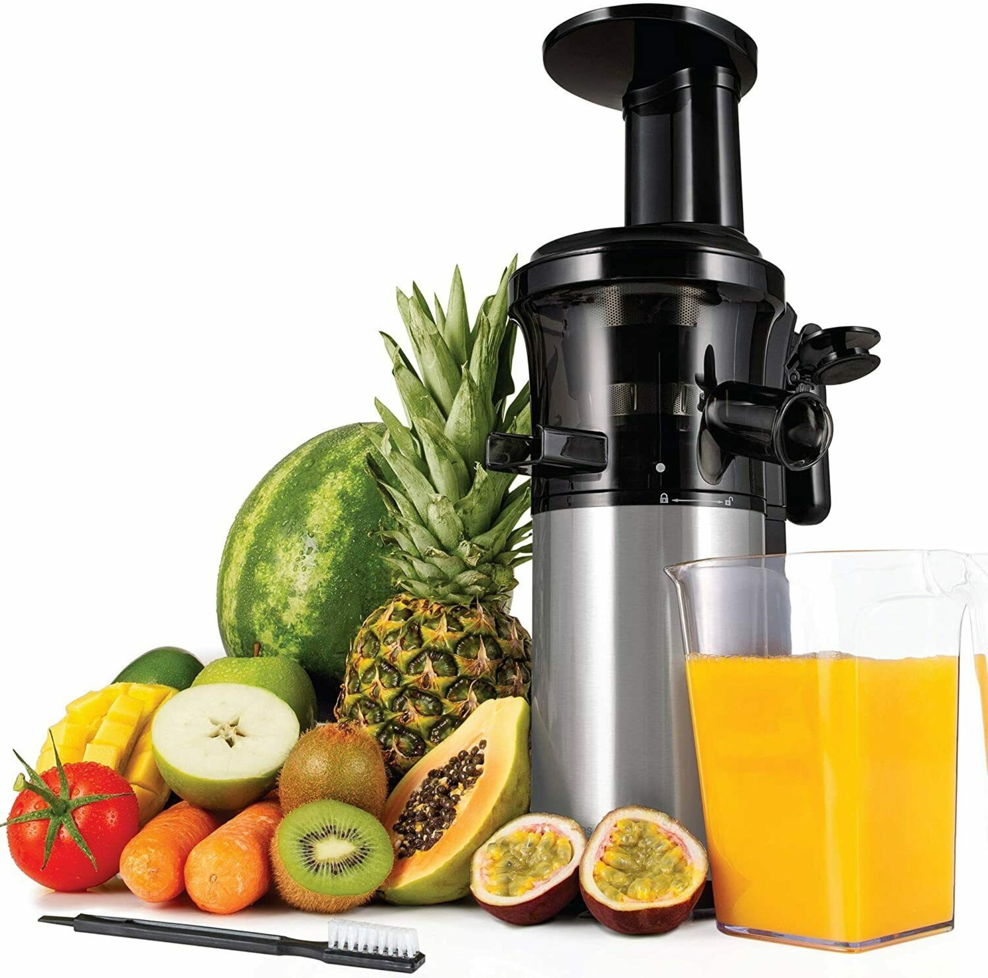 Andrew James Masticating Slow Juicer Machine,Juices Various Fruit Veg Fresh. SLOW MASTICATING J... - Image 2 of 2
