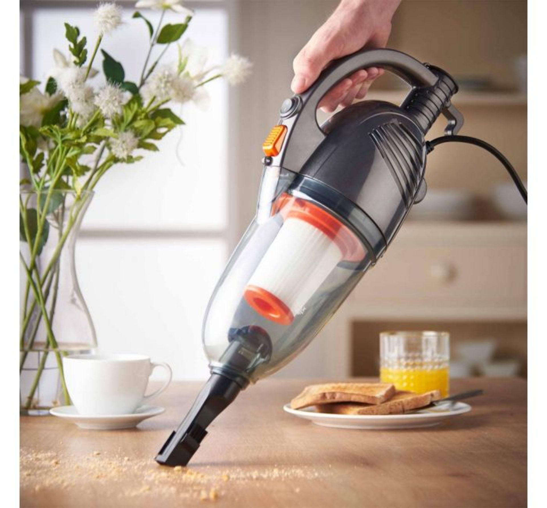 (AP29) 800W Grey 2 in 1 Stick Vacuum Can be used at full length or without the extension tube ... - Image 3 of 4