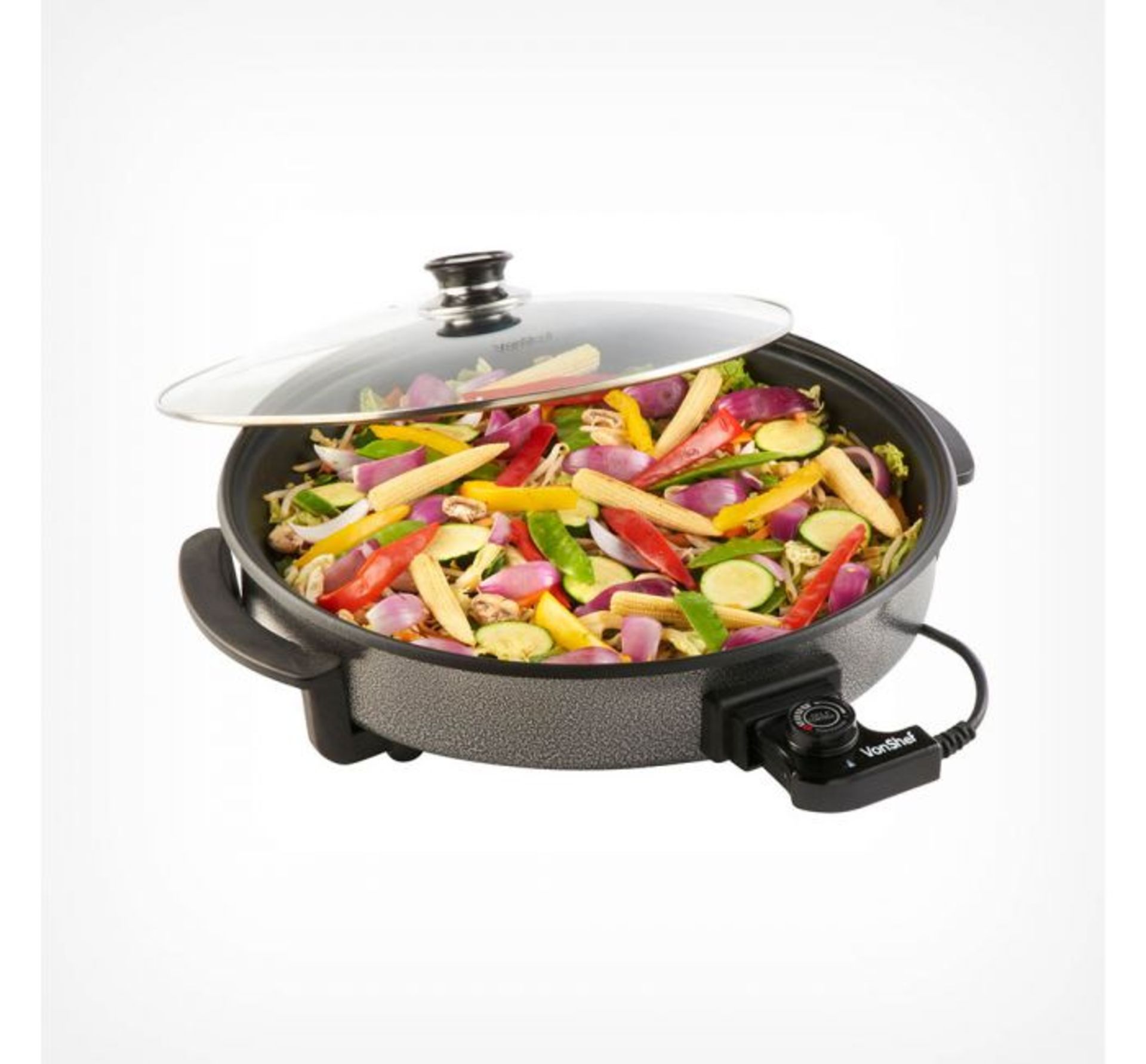 (AP134) 42cm Multi Cooker Fry, sauté, roast, bake, stew and boil to perfection at the touch o... - Image 2 of 3