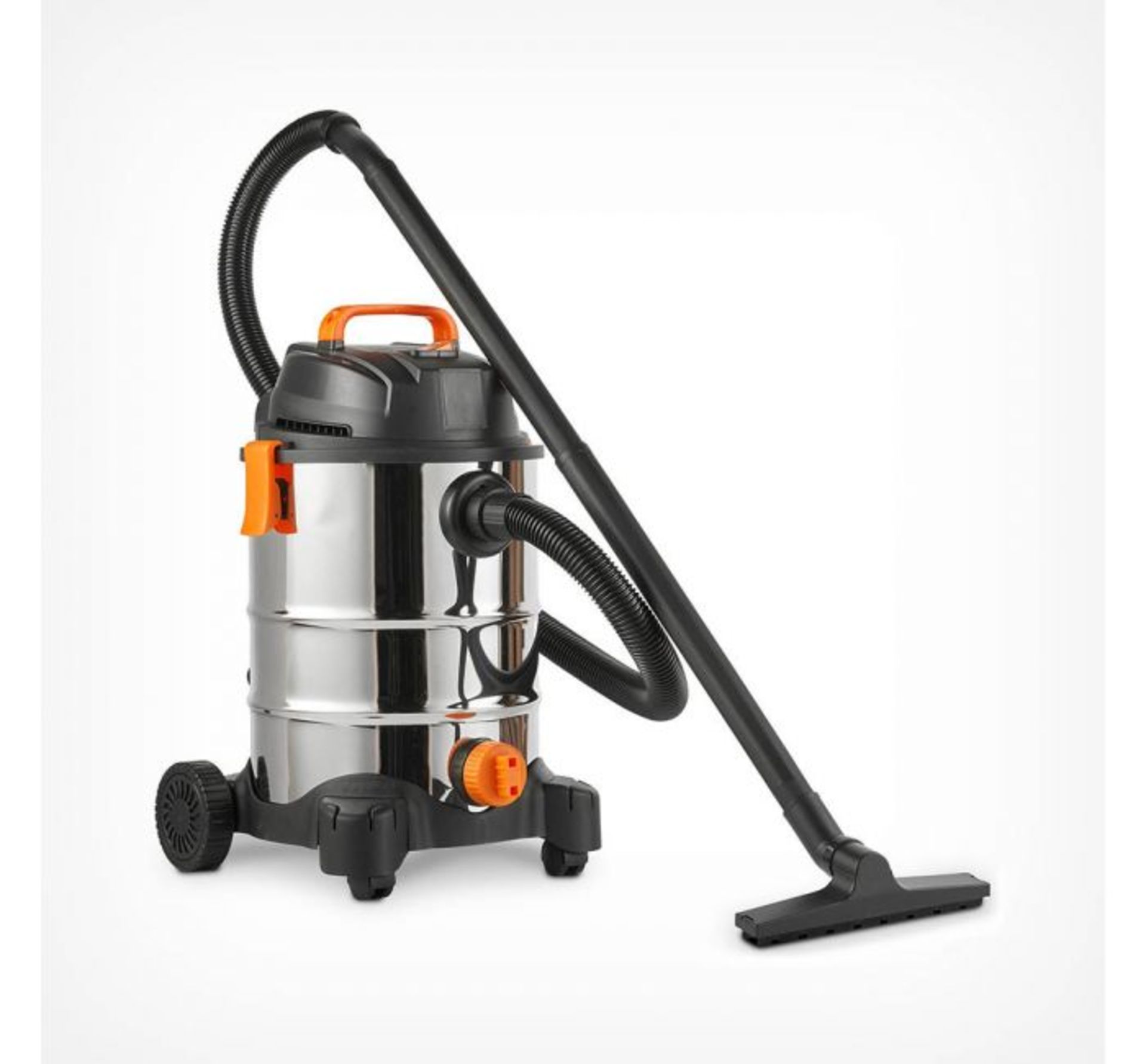 (AP26) 30L Wet & Dry Vacuum Designed for heavy duty cleaning jobs, this multi-use 30L Wet & Dr...