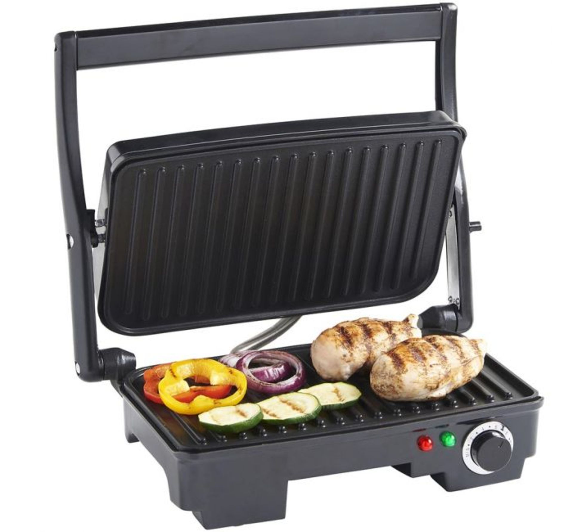 (AP107) 2 Slice Sandwich Press & Grill Cook delicious toasted sandwiches or use as an open fla... - Image 4 of 4