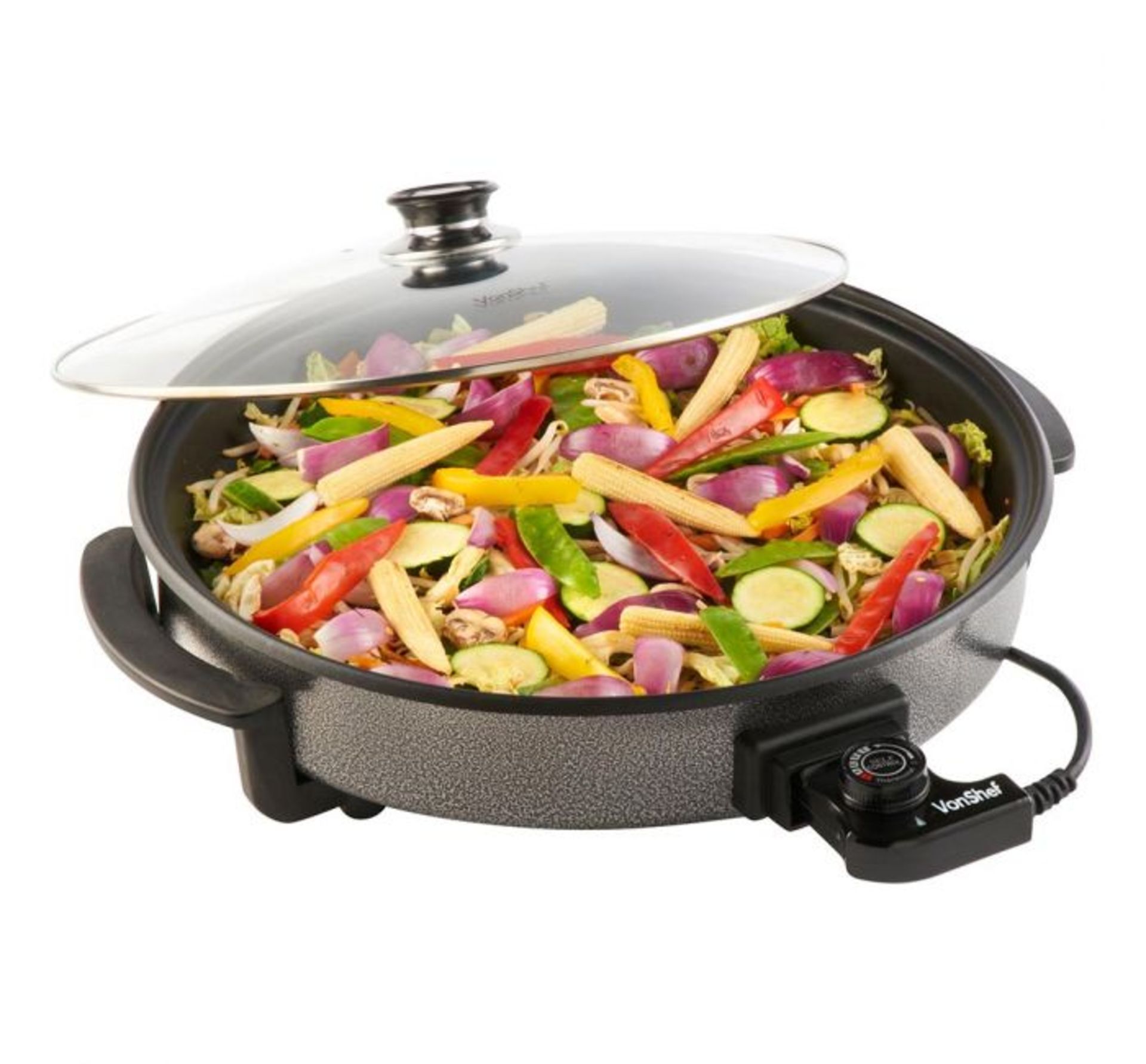 (AP134) 42cm Multi Cooker Fry, sauté, roast, bake, stew and boil to perfection at the touch o... - Image 3 of 3