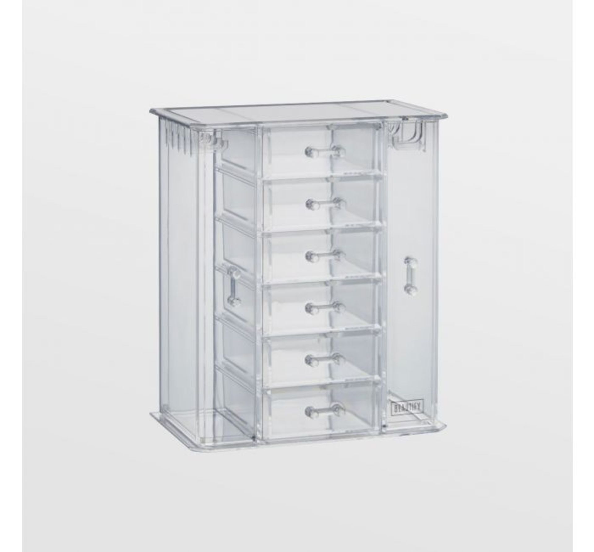 (AP31) Jewellery OrganiserExpanding design features six spacious lined drawers, two side closet... - Image 2 of 2