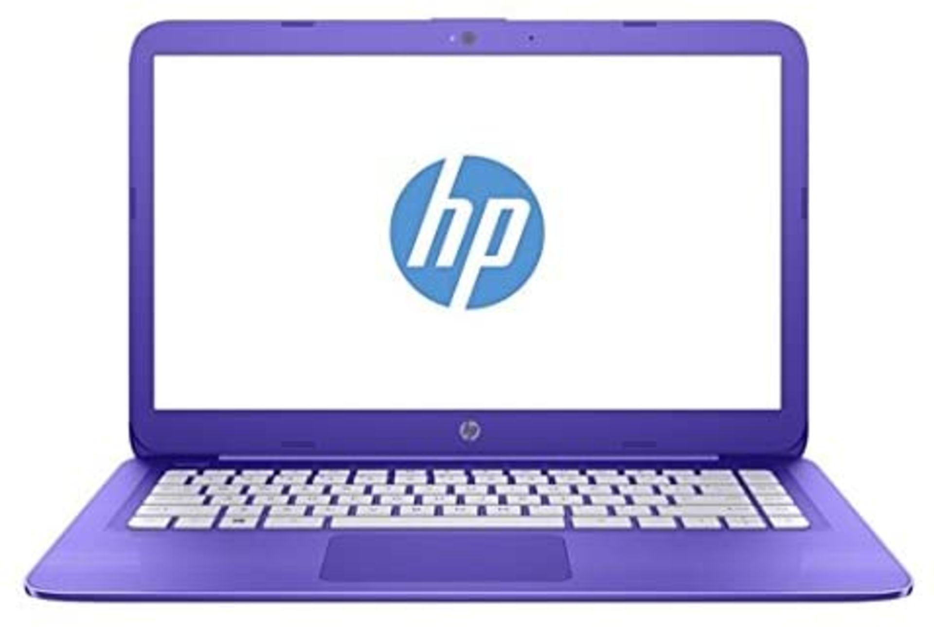 (T11) 1 x GRADE B - HP Stream 14-AX002NA 14" Purple Laptop Intel Celeron N3060, 4GB RAM, 32GB e...