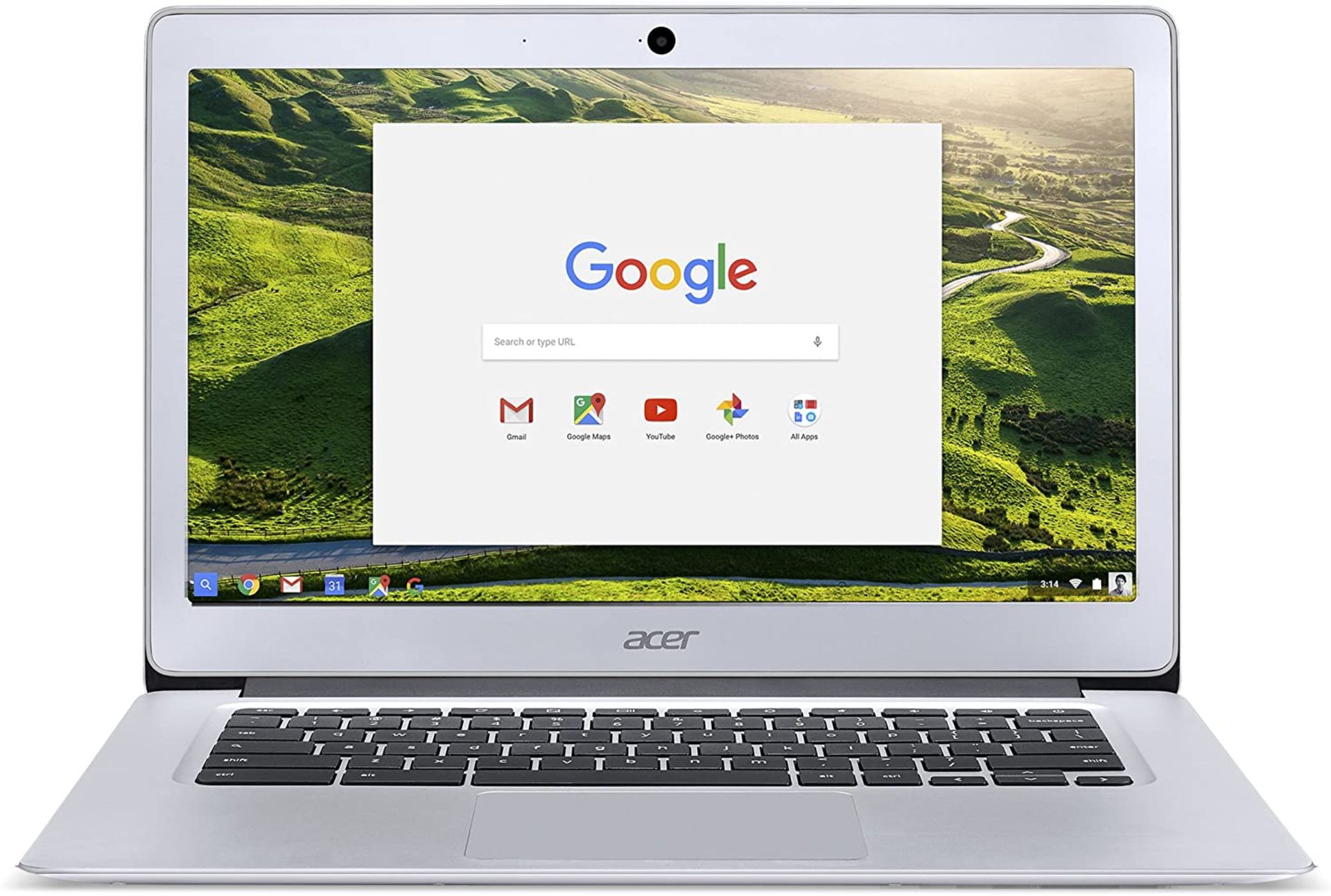 (T1) 1 x GRADE B - Acer Chromebook 14 CB3-431 14 inch Notebook (Celeron N3060, 2 GB RAM, 16 GB ...