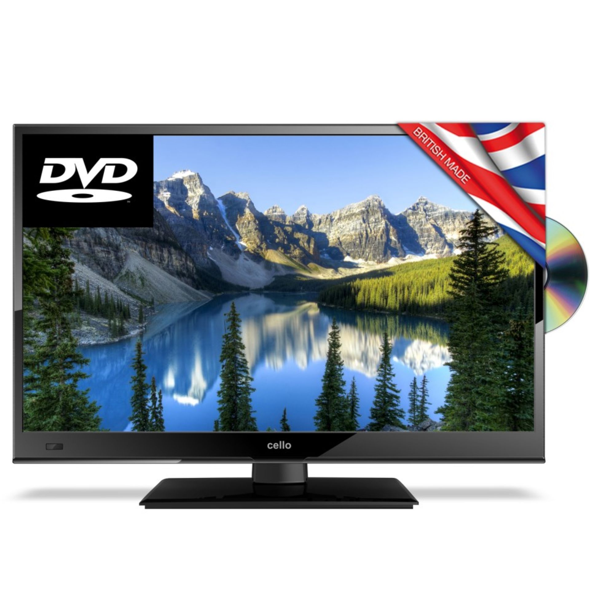 (89) 1 x Grade B - Cello C16230FT2 16" HD Ready LED TV and DVD Combi with Freeview HD. A superb...