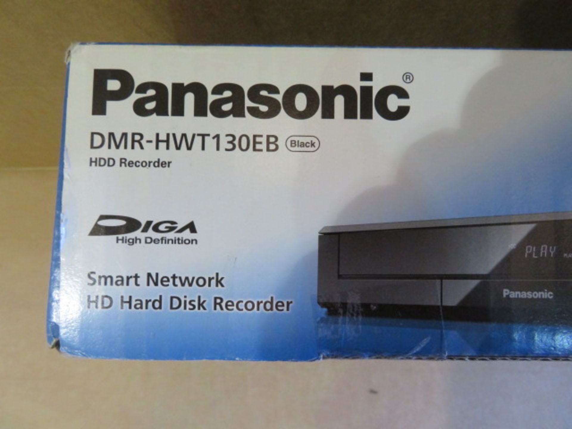 (39) 1 x Grade B - Panasonic DMR-HWT130EB Freeview+ HD Hard Disk Recorder with Twin HD Terrestr... - Image 2 of 3