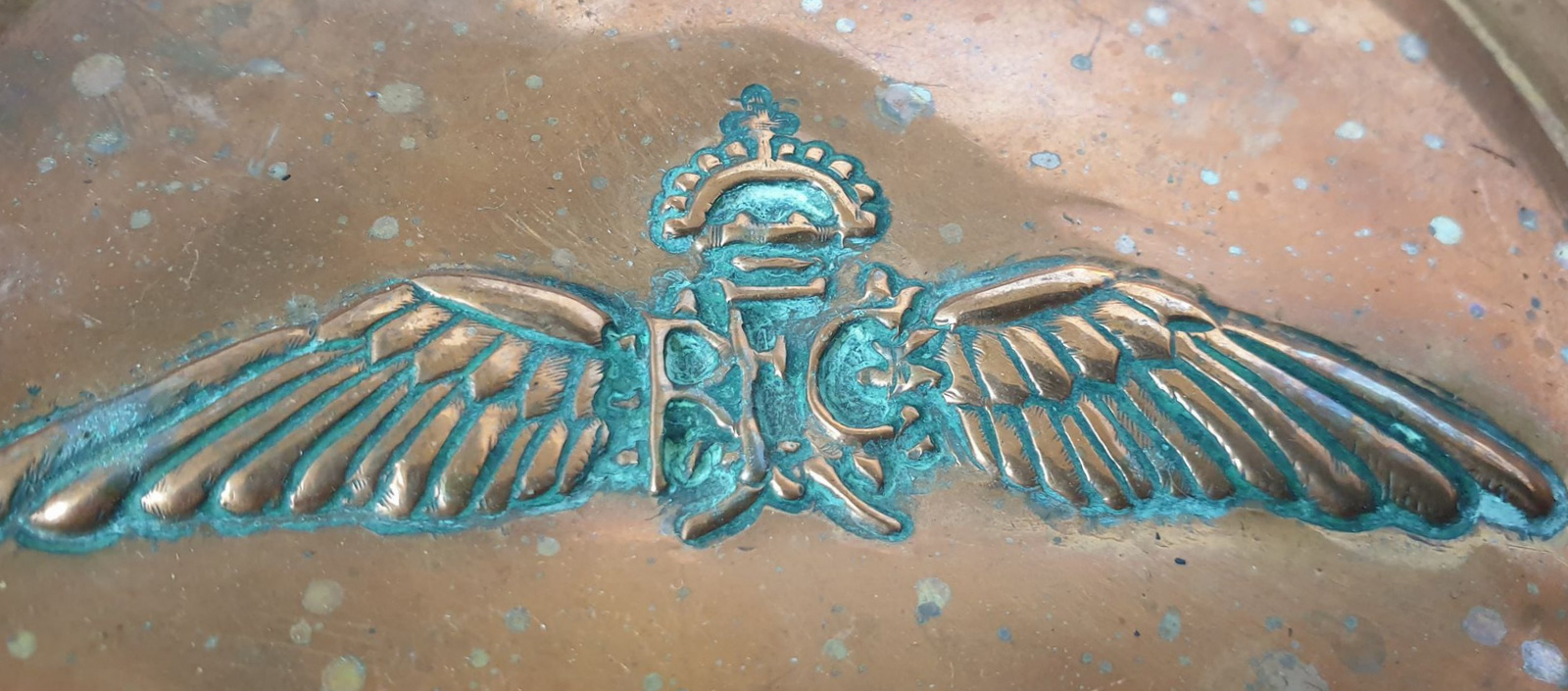 Royal Flying Corps Copper Dish - Image 3 of 3