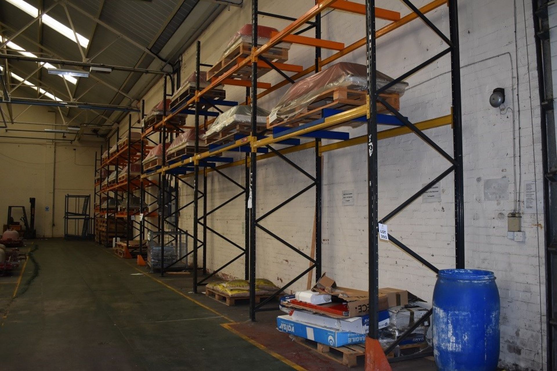 PALLET RACKING - 4 BAYS x 4MTR HIGH