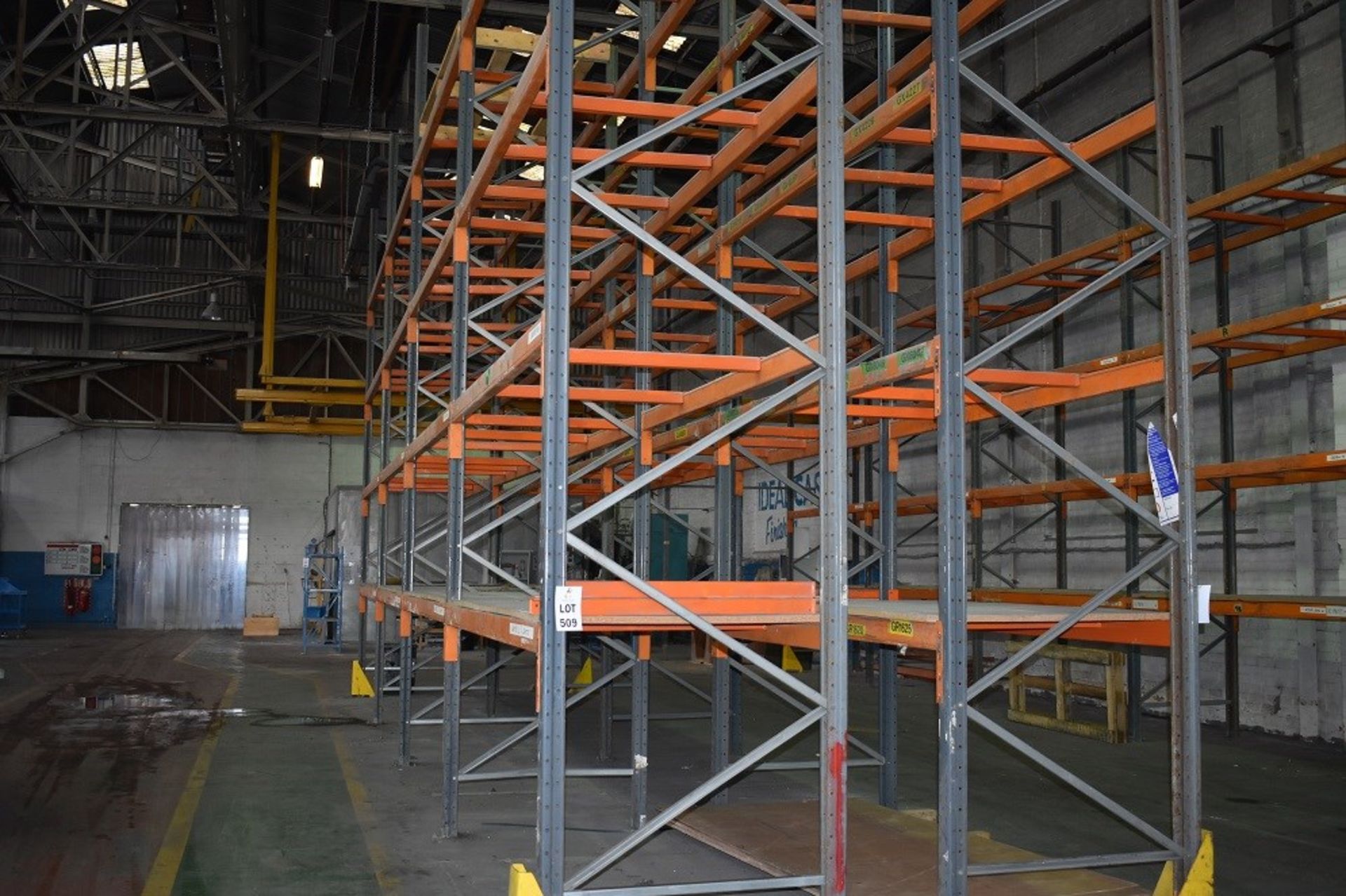 PALLET RACKING - 4 BAYS x 7MTR HIGH